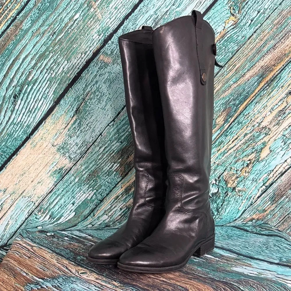 Sam Edelman Black Over the Knee Boots